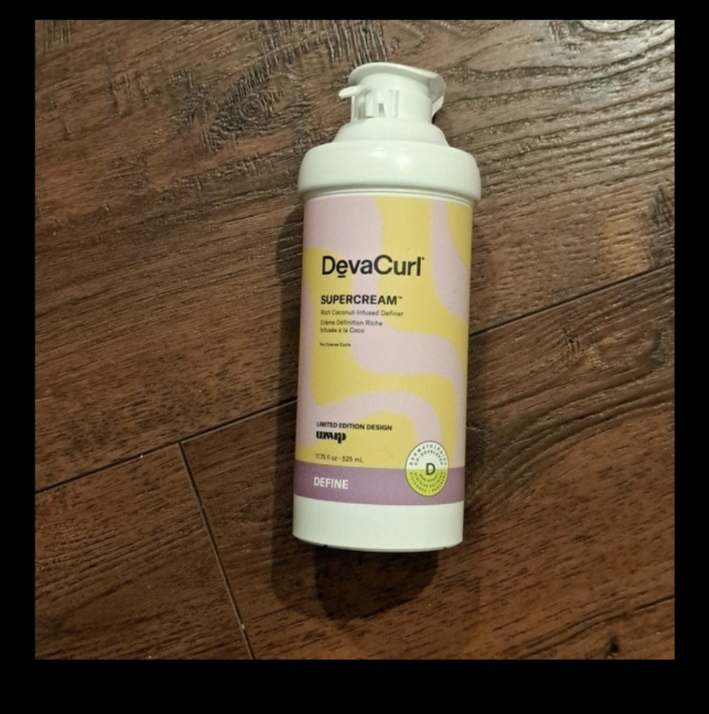 DevaCurl SuperCream - Pink and Yellow Design